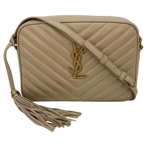 ysl suede camera bag|ysl camera bag dark beige.